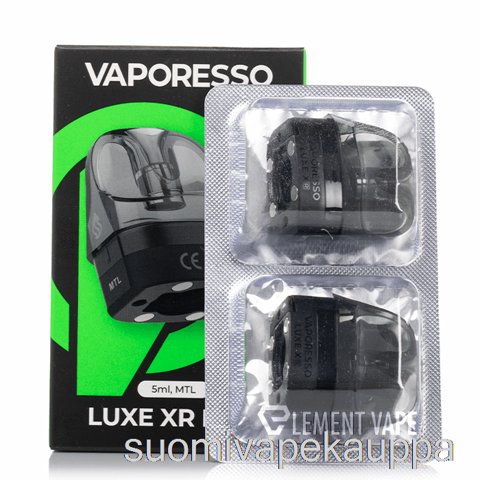 Vape Nesteet Vaporesso Luxe Xr ​​korvaavat Kotelot 5ml Mtl